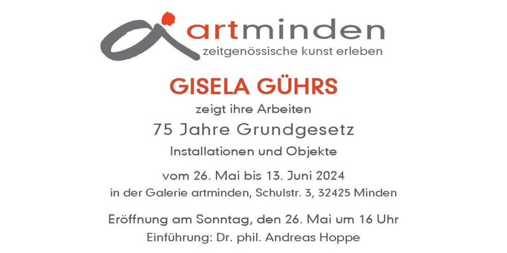Ausstellung Giesela Gührs